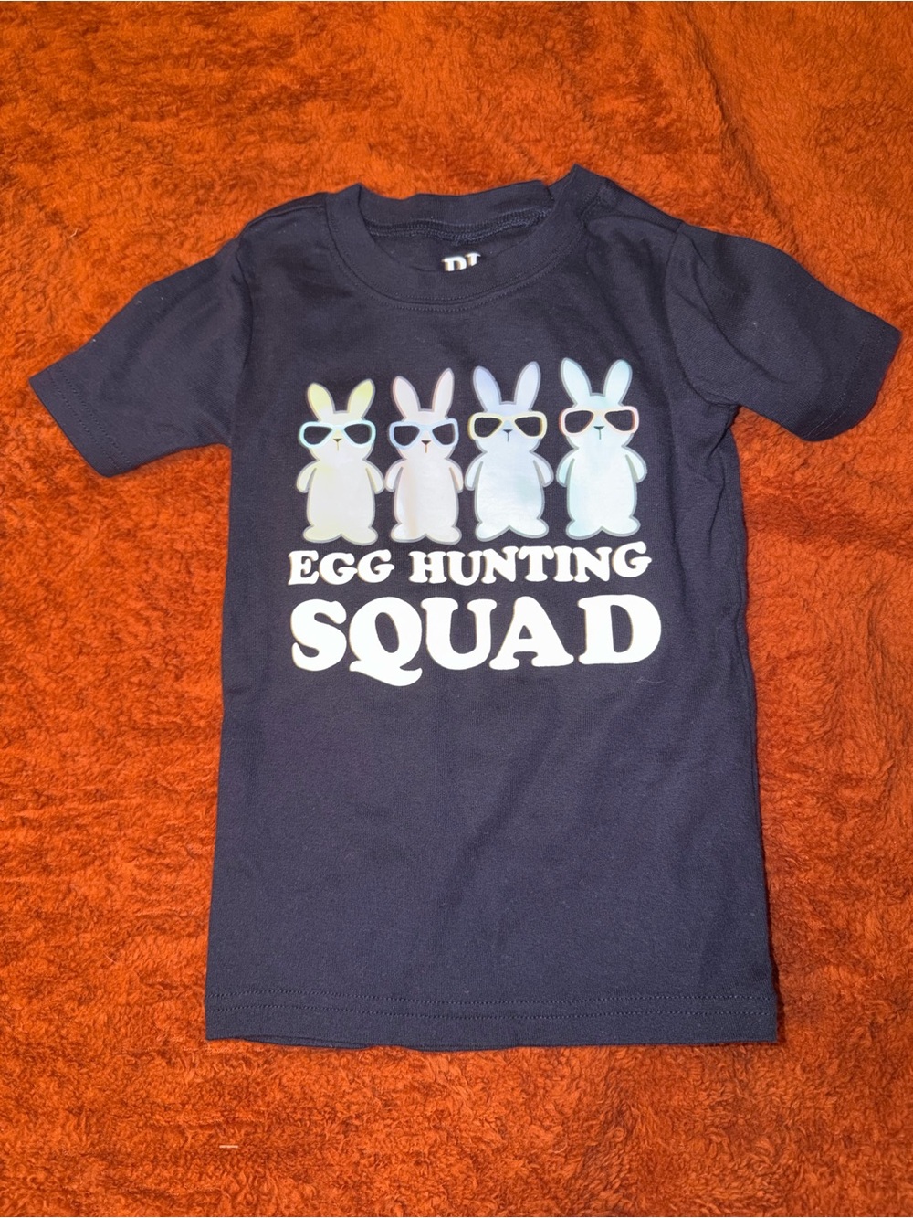 The Children's Place Navy 'Egg Hunting Squad' Short-Sleeve Tee
